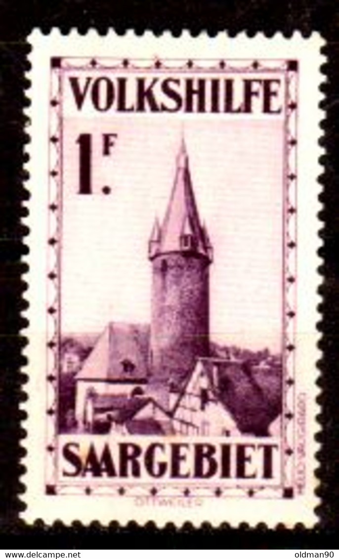 Sarre-140- Original Values Issued In 1932 (+) LH - Quality In Your Opinion. - Other & Unclassified