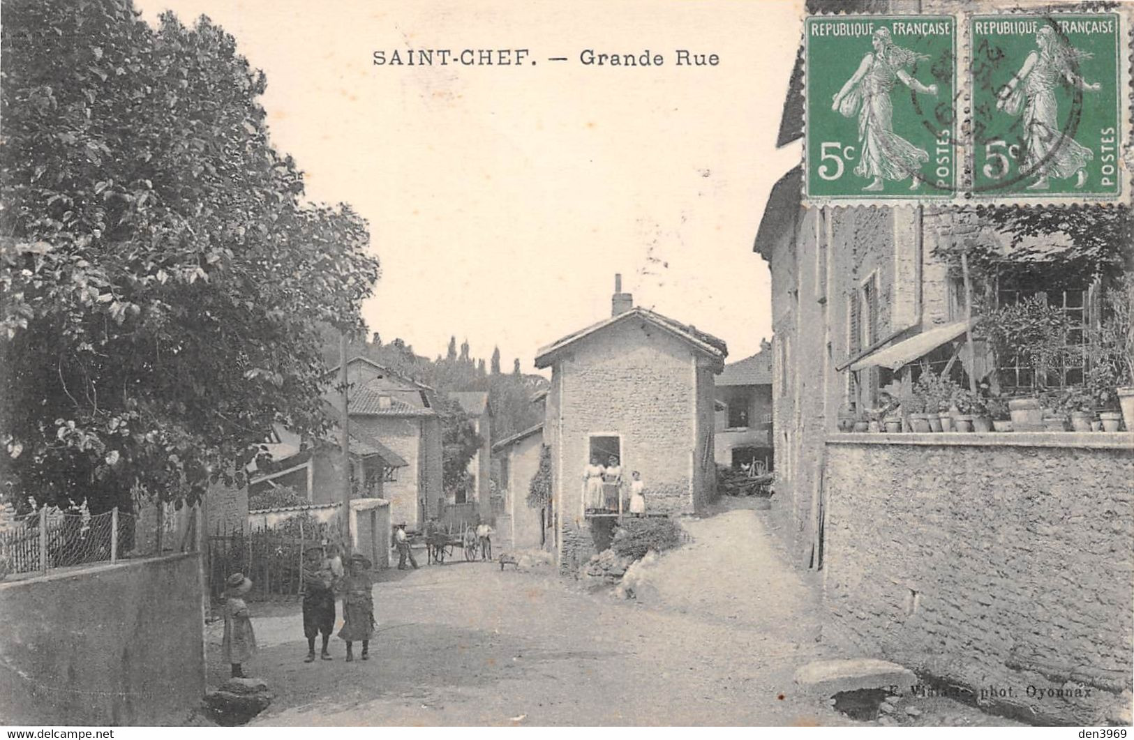 SAINT-CHEF (Isère) - Grande Rue - Saint-Chef