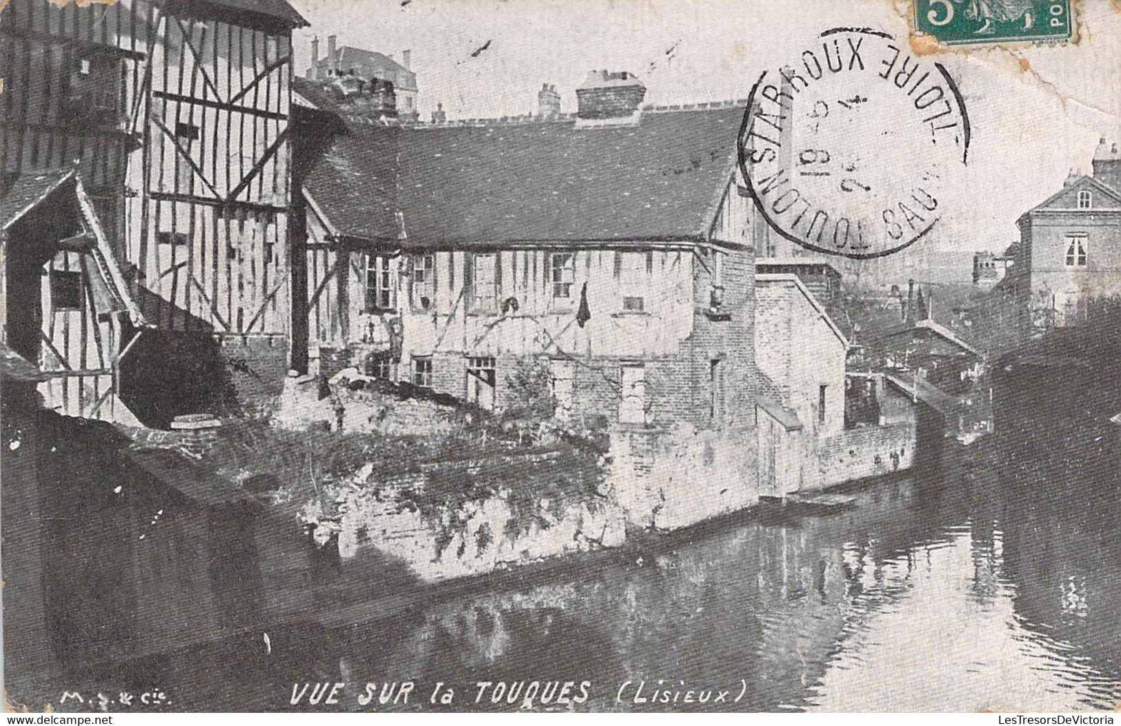 CPA - 14 - LISIEUX - VUE SUR LA TOUQUES - MS Et Cie - Lisieux