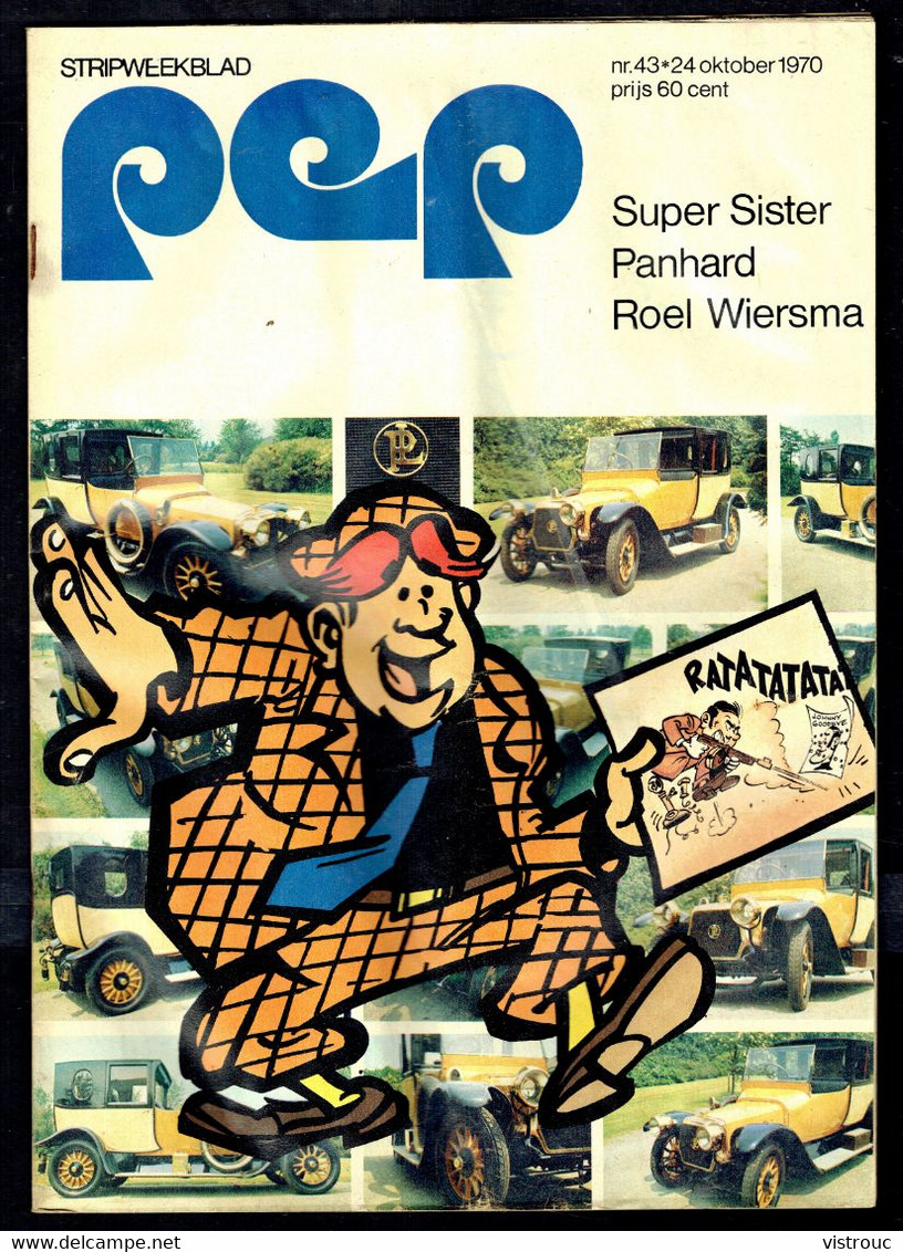 1970 - PEP - N° 43  - Weekblad - Inhoud: Scan 2 Zien. - Pep