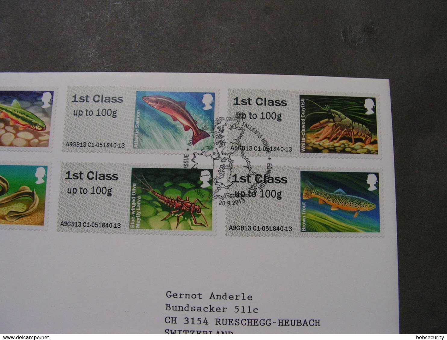 GB FDC 2013 - 2011-2020 Decimal Issues