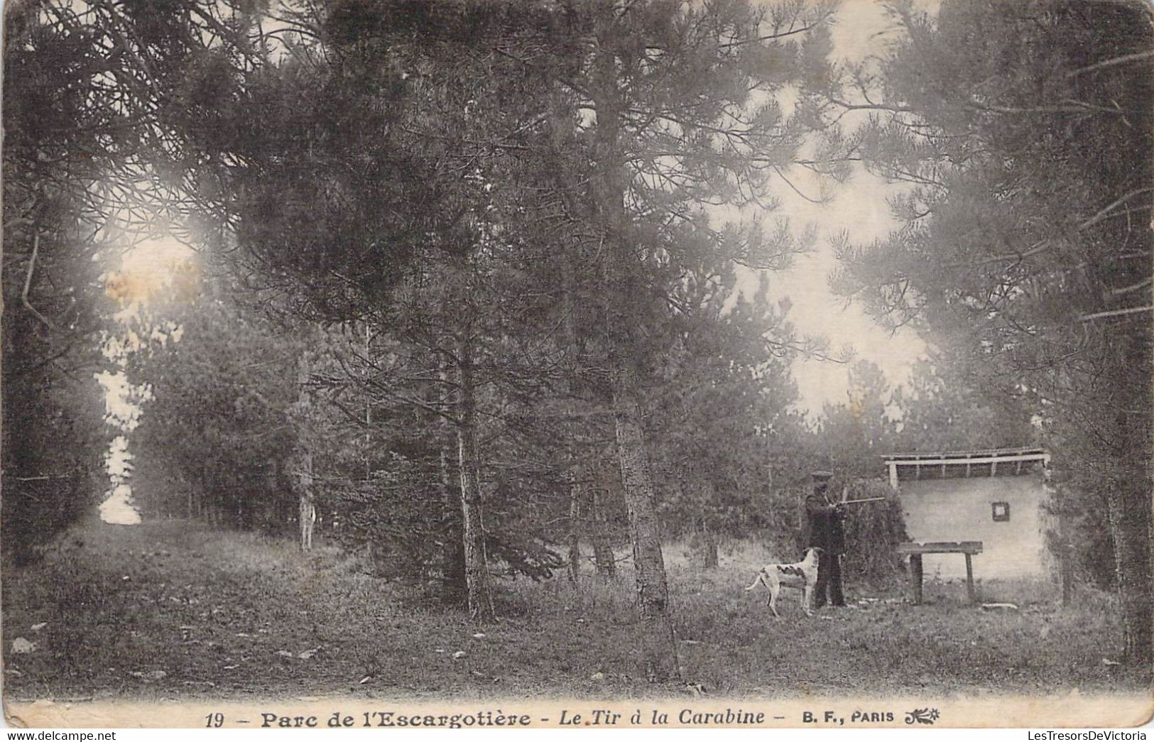 CPA - 14 - Parc De L'escargotière - Le Tir à La Carabine - BF PARIS - Autres & Non Classés