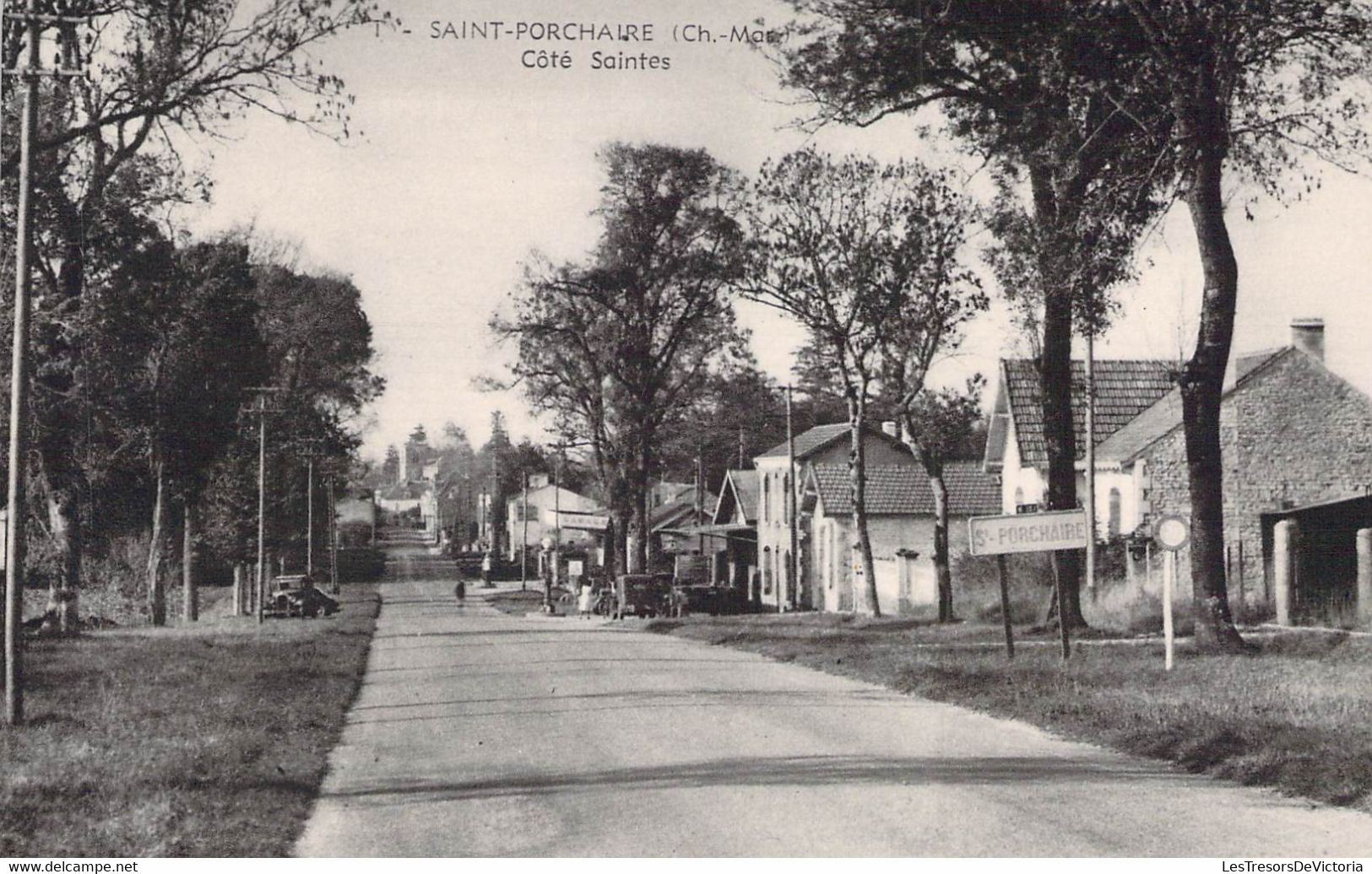 CPA - 17 - SAINT PORCHAIRE - Côté Saintes - L Albert éditeur Saint Porchaire - Andere & Zonder Classificatie