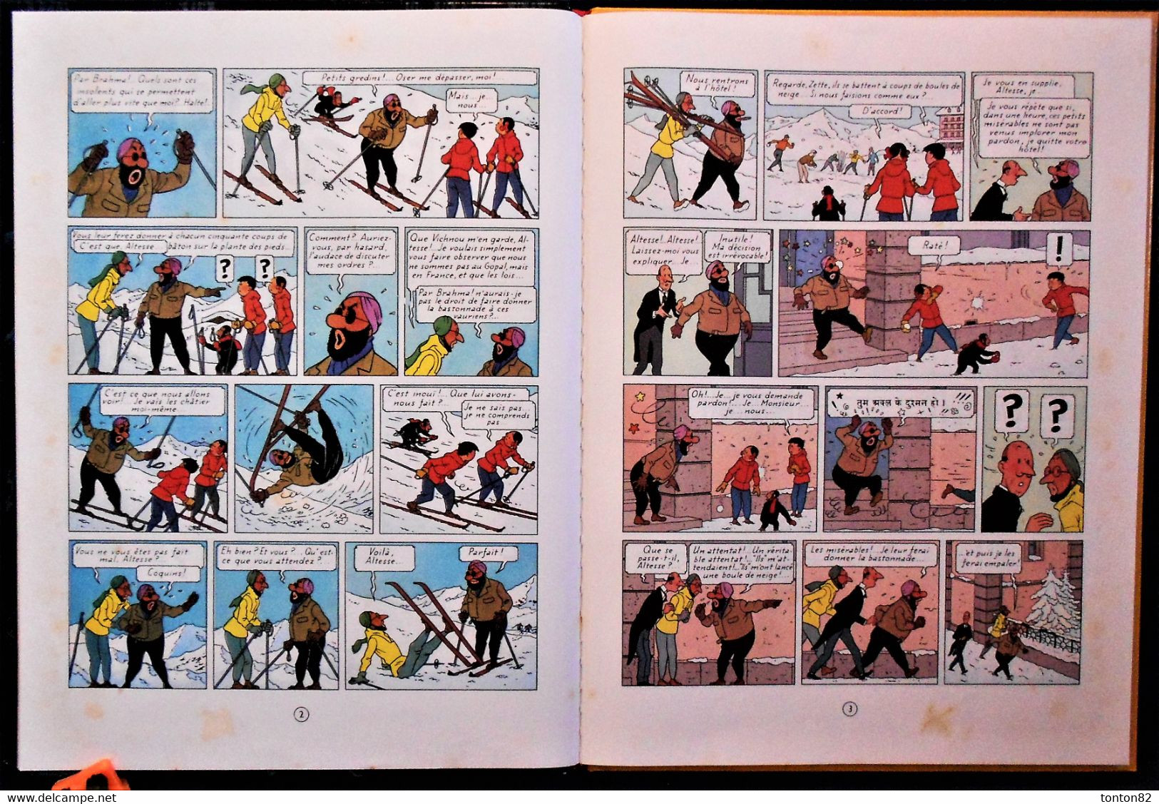 Hergé - " La Vallée Des Cobras " - Les Aventures De Jo, Zette Et Jocko - Casterman - ( 1985 ) . - Jo, Zette & Jocko