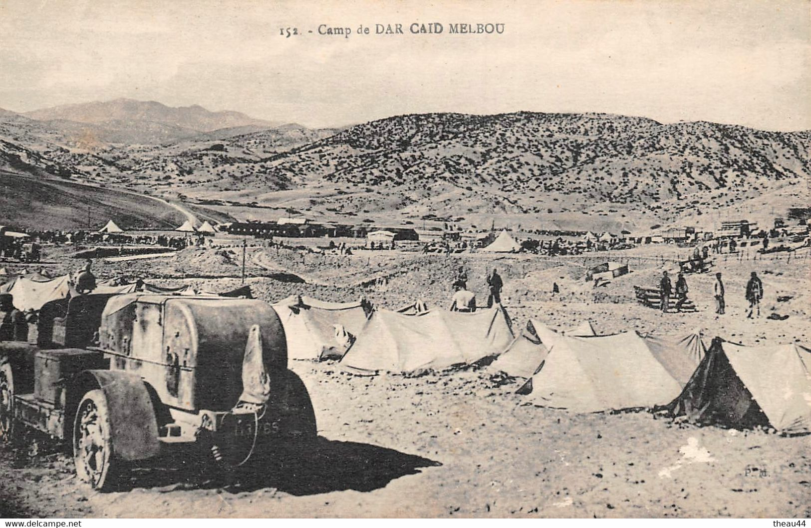 ¤¤   -   MAROC   -   La Guerre Du RIF   -    Camp De DAR CAID MELBOU     -  ¤¤ - Autres & Non Classés