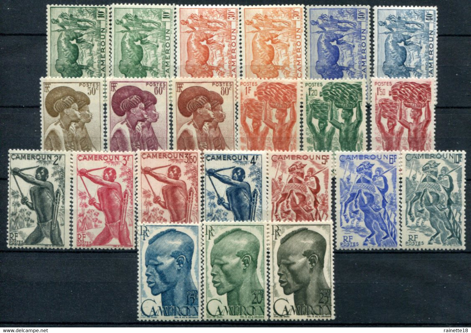 Cameroun           276/294 Neufs Avec Et Sans Charnières - Unused Stamps