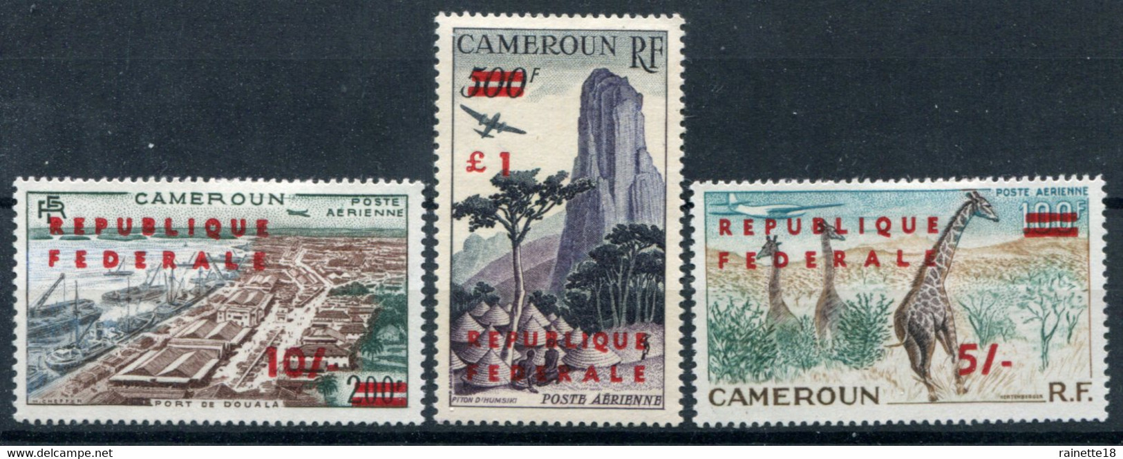 Cameroun            Pa  49/51 * - Airmail
