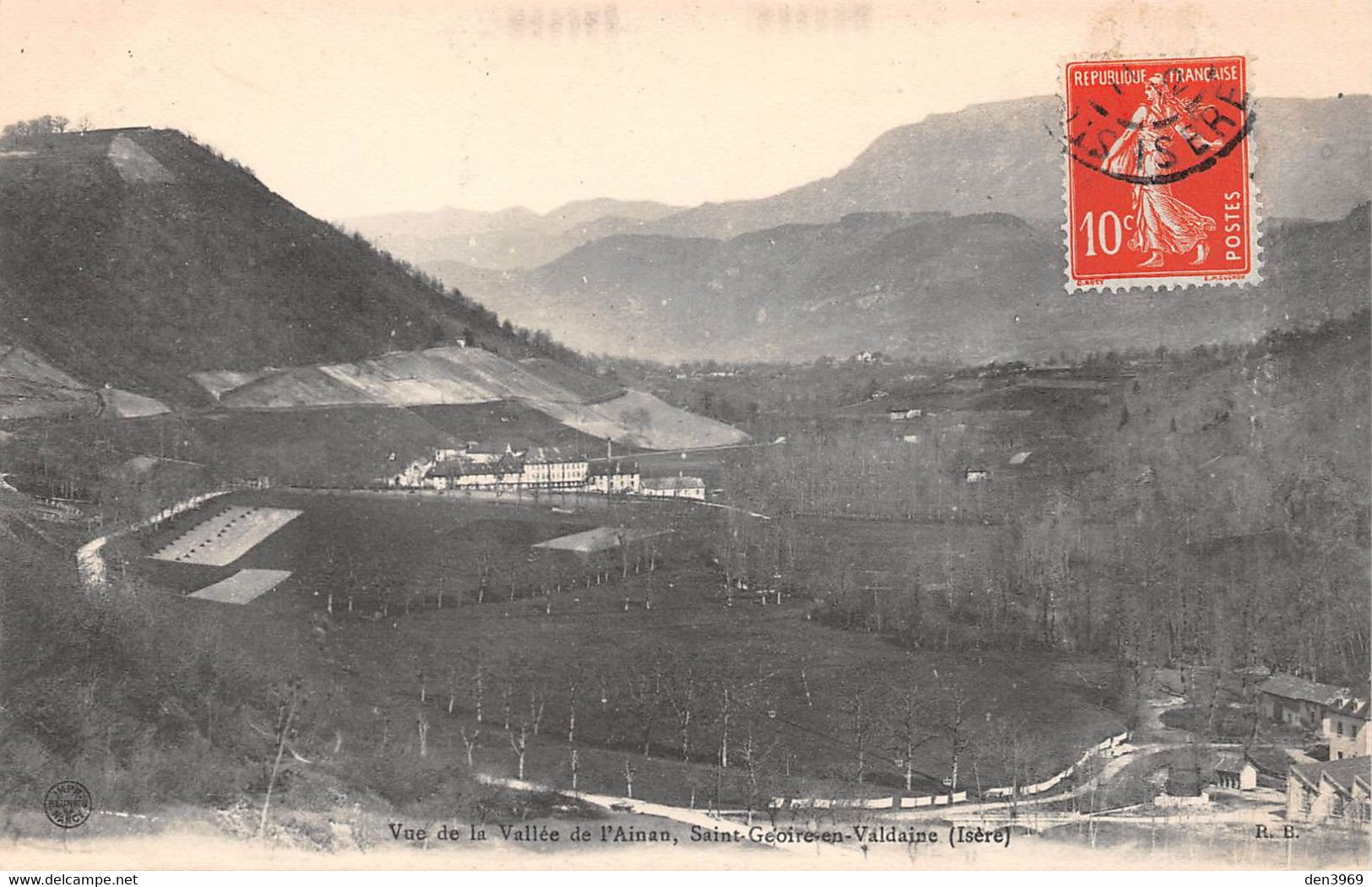 SAINT-GEOIRE-en-VALDAINE (Isère) - Vue De La Vallée De L'Ainan - Saint-Geoire-en-Valdaine