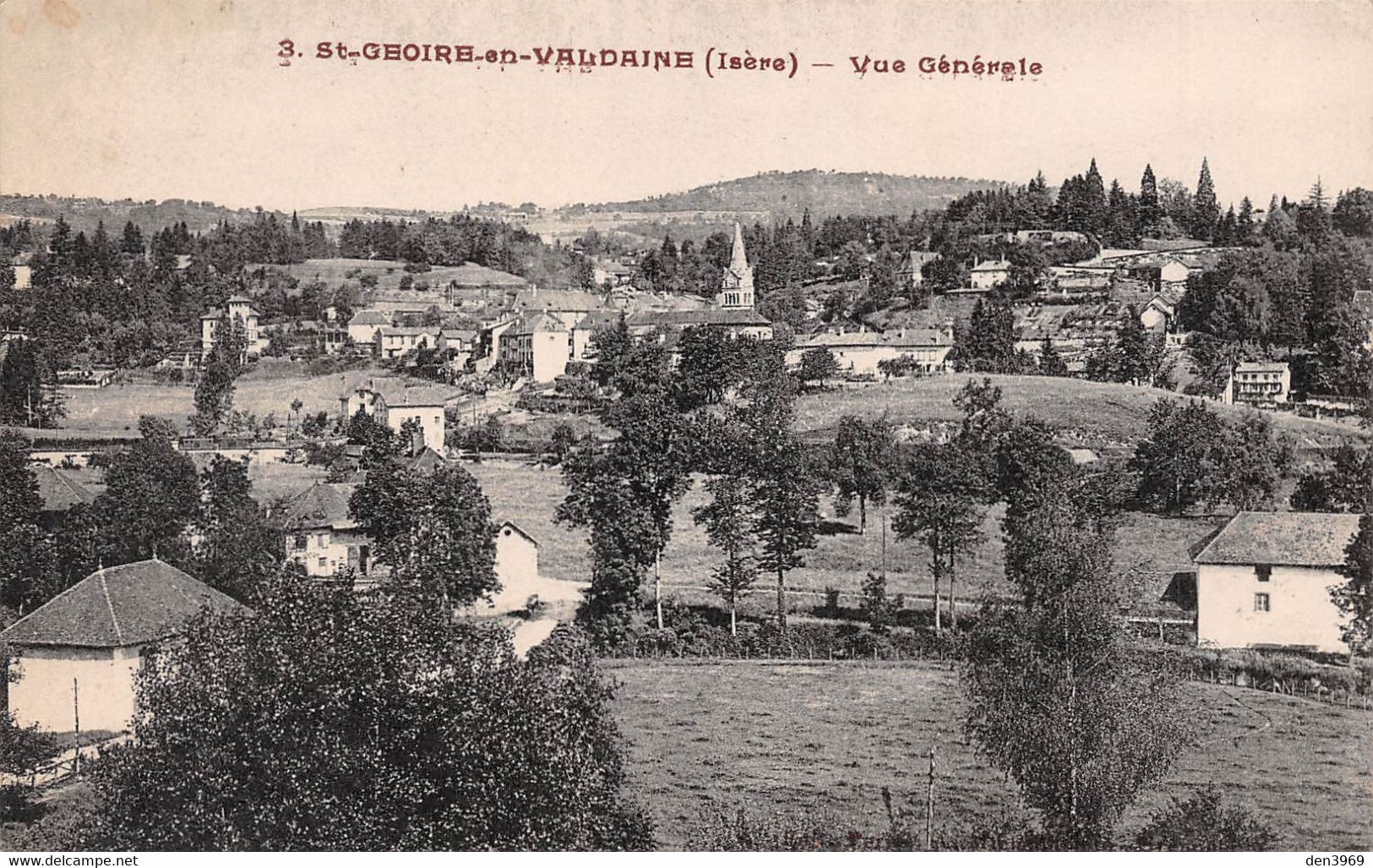 SAINT-GEOIRE-en-VALDAINE (Isère) - Vue Générale - Saint-Geoire-en-Valdaine