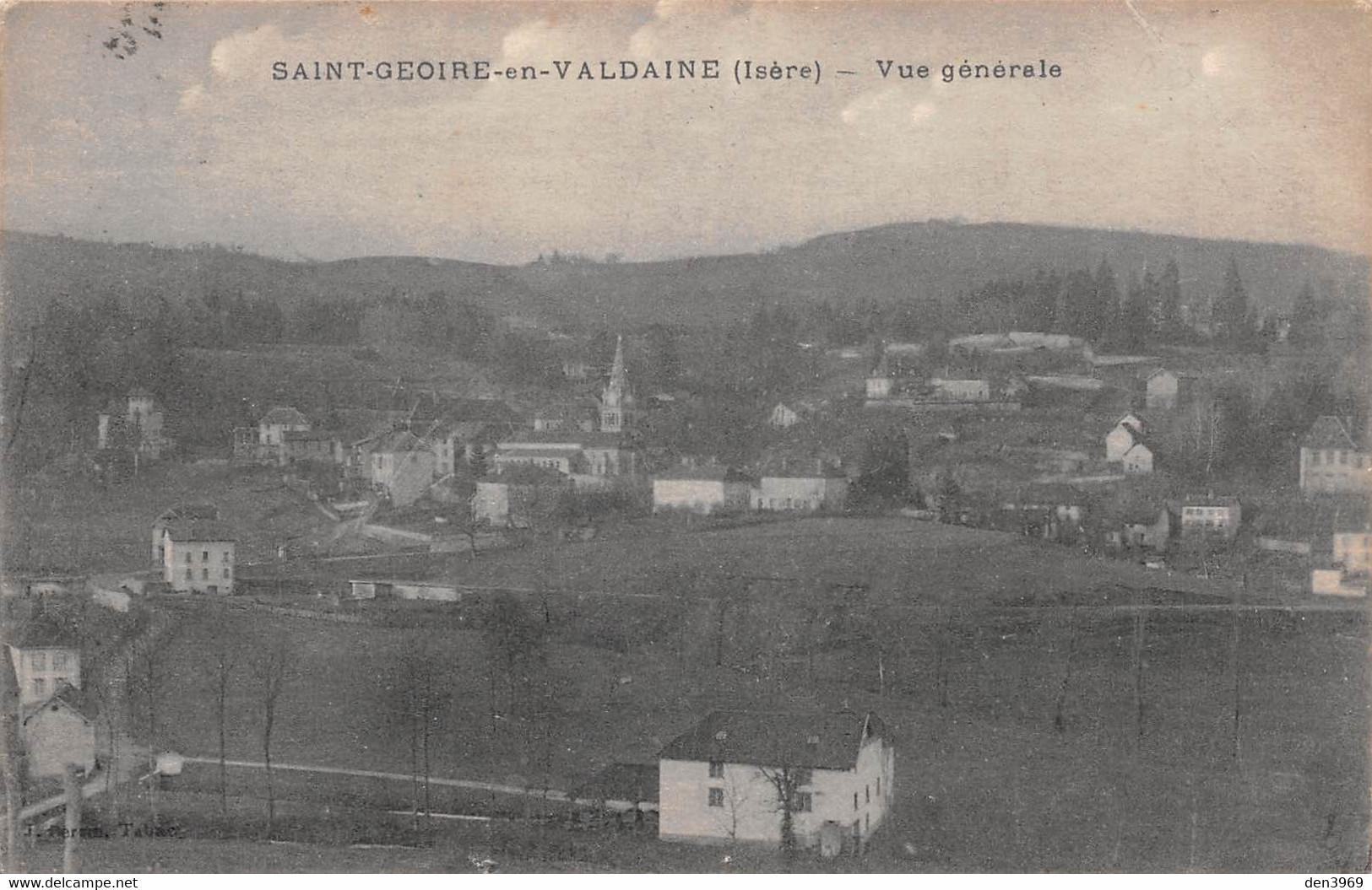 SAINT-GEOIRE-en-VALDAINE (Isère) - Vue Générale - Saint-Geoire-en-Valdaine