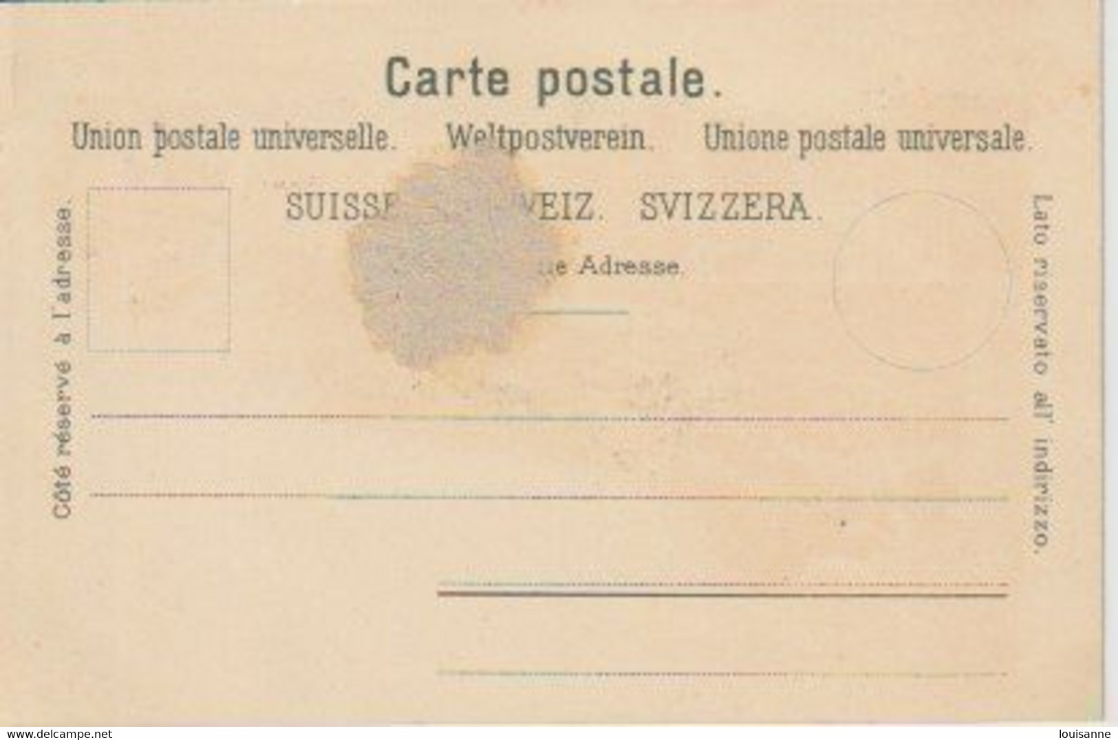 GRUSS  AUS  LUNGERN    (SUISSE )  C P A   ( 22 / 10 / 251  ) - Souvenir De...