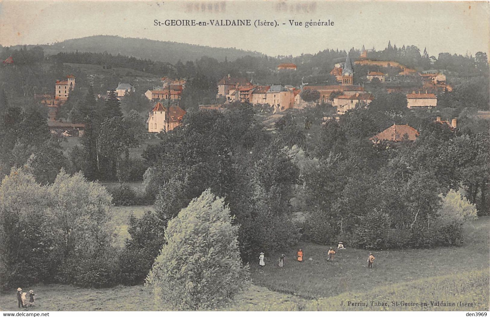 SAINT-GEOIRE-en-VALDAINE (Isère) - Vue Générale - Saint-Geoire-en-Valdaine