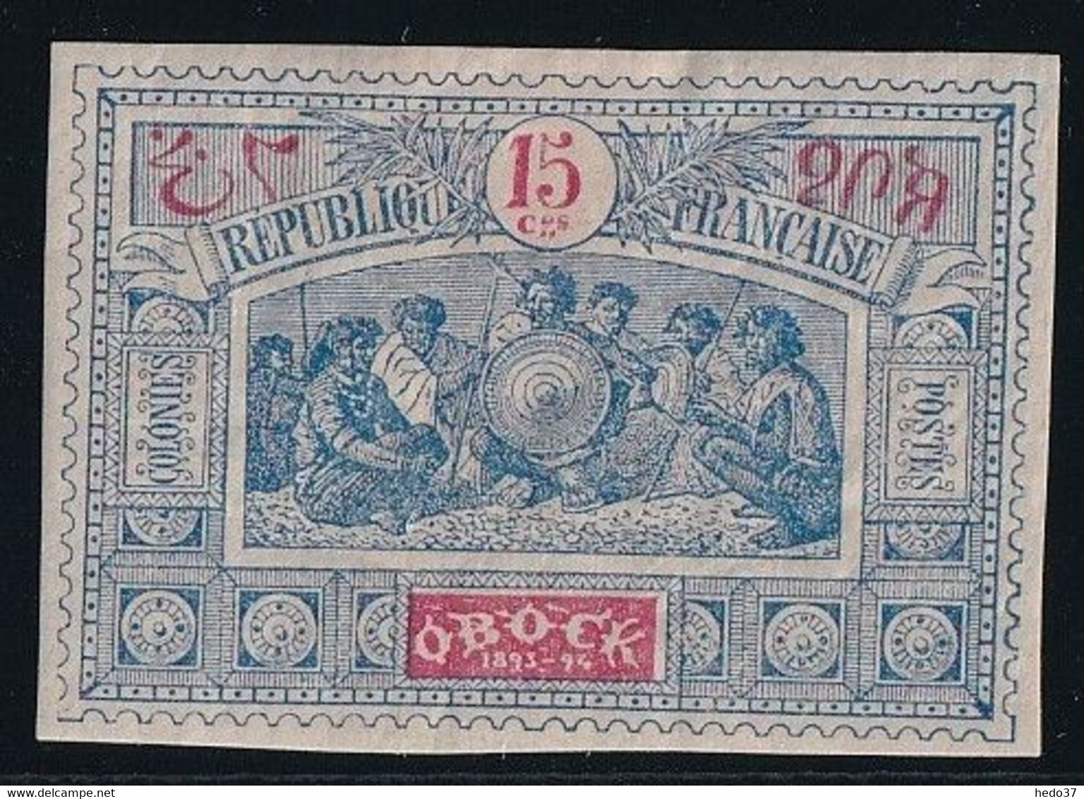 Obock N°52 - Neuf * Avec Charnière (papier) - TB - Unused Stamps