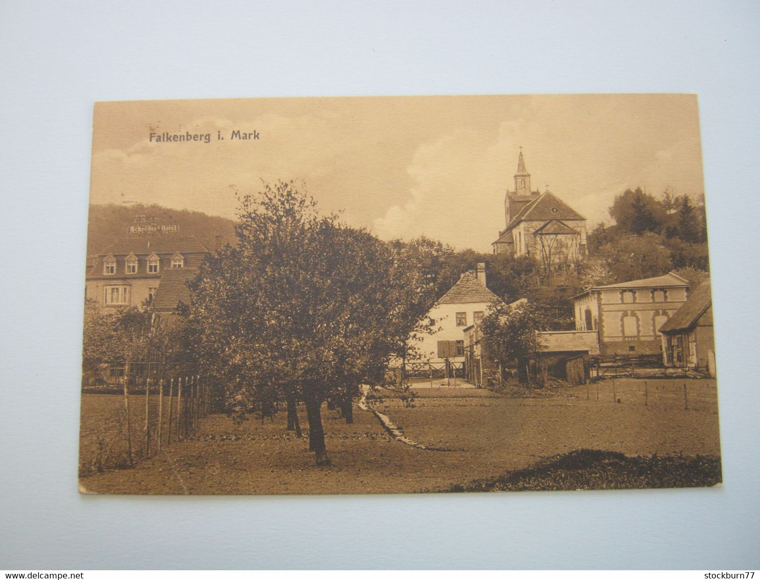 Falkenberg (Mark) ,   Schöne Karte  Um 1919 - Falkenberg (Mark)