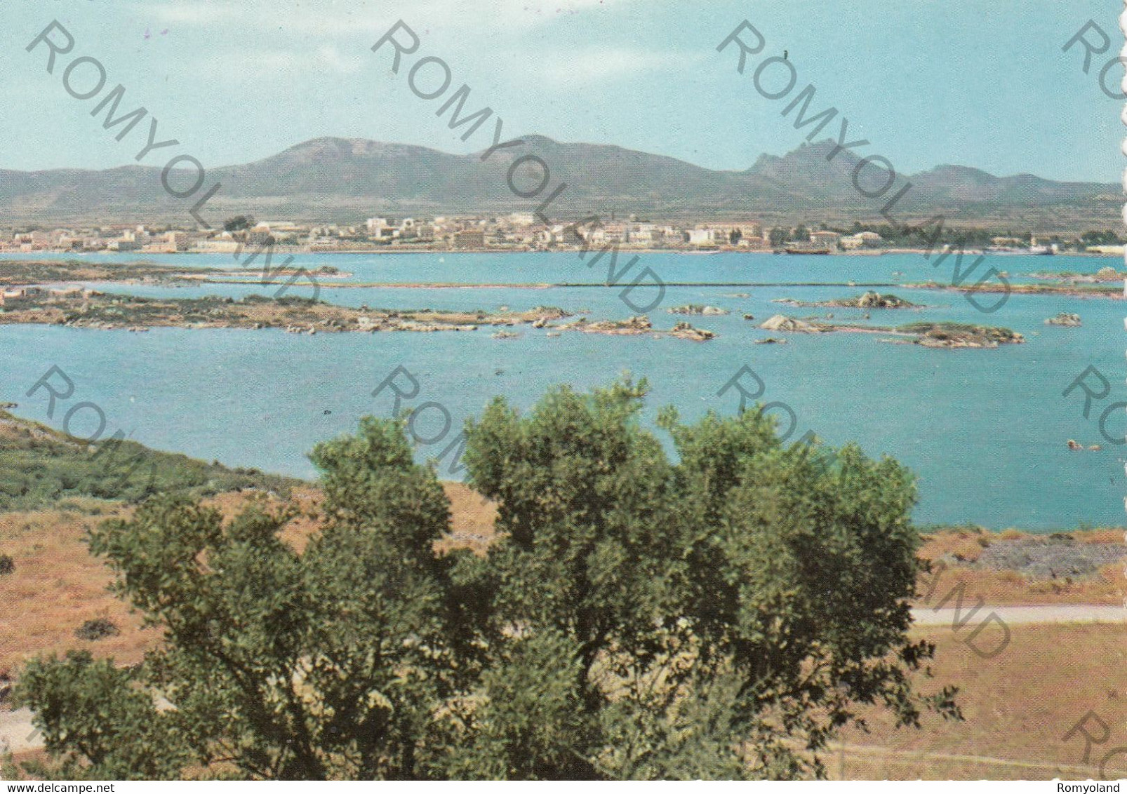 CARTOLINA  OLBIA,SARDEGNA,PANORAMA,STORIA,MEMORIA,CULTURA,RELIGIONE,IMPERO ROMANO,BELLA ITALIA,NON VIAGGIATA - Olbia