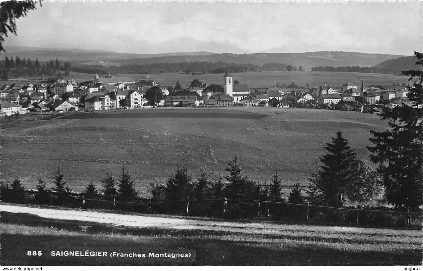 SAIGNELEGIER      VUE GENERALE - Saignelégier