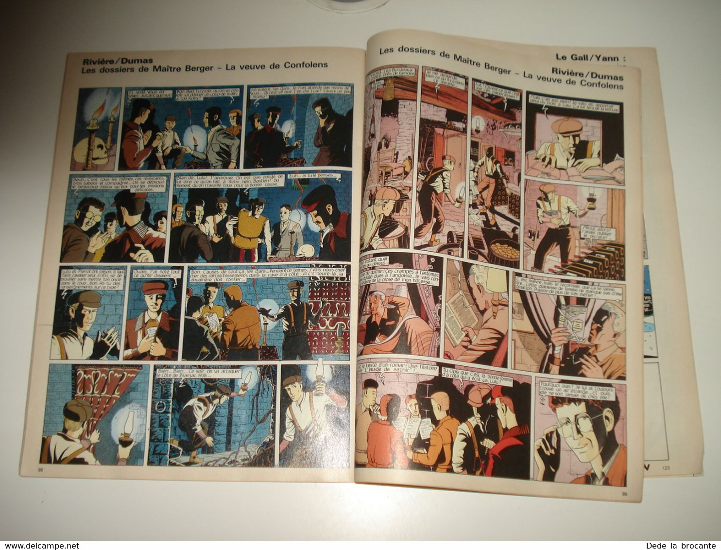 C28 / Circus N° 92. 1985. Yann Conrad Pichard Giardino Hermann. Teulé Tito Bucquoy Berthet Cossu Vicomte Makyo - Circus