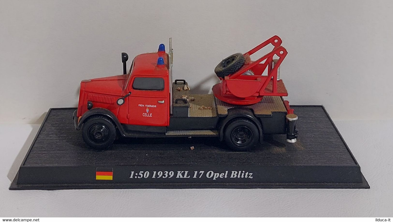 I108775 Ixo Hachette 1/50 - POMPIERS - Deutschland 1939 KL 17 Opel Blitz - Camions, Bus Et Construction