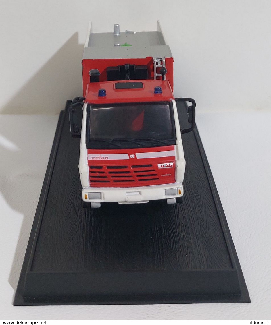 I108778 Ixo Hachette 1/64 - POMPIERS - Belgium 1996 Porte-Berce Steyr 19KP - Autocarri, Autobus E Costruzione