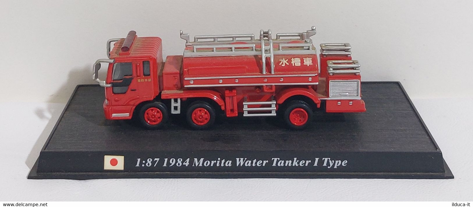 I108780 Ixo Hachette 1/87 - POMPIERS - Japan 1984 Morita Water Tanker I Type - Trucks, Buses & Construction
