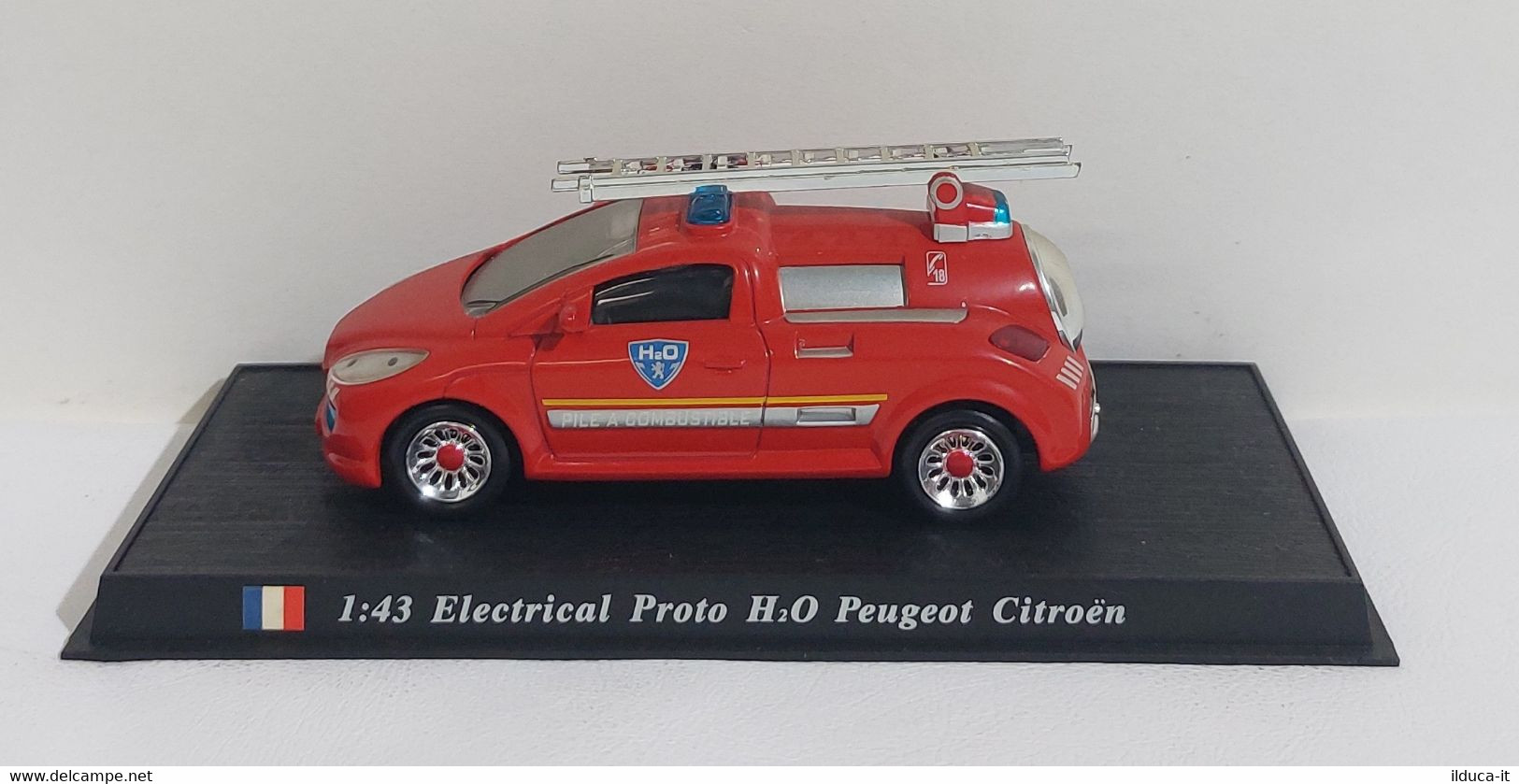 I108811 Ixo Hachette 1/43 - POMPIERS - France Electrical Proto H2O Peugeot Citro - Camions, Bus Et Construction