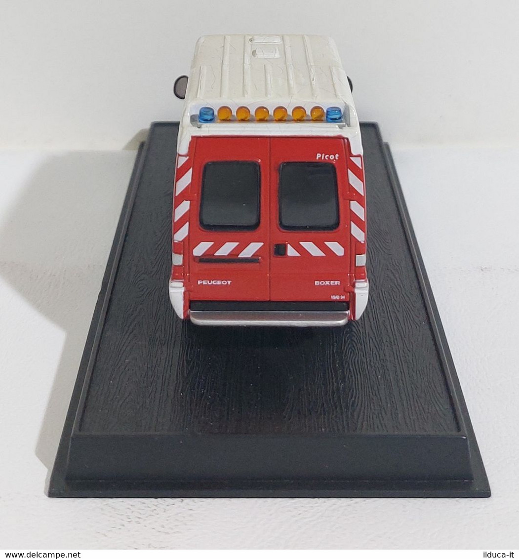 I108824 Ixo Hachette 1/57 - POMPIERS - France VSAB Peugeot Boxer Picot 2.5D - Autocarri, Autobus E Costruzione