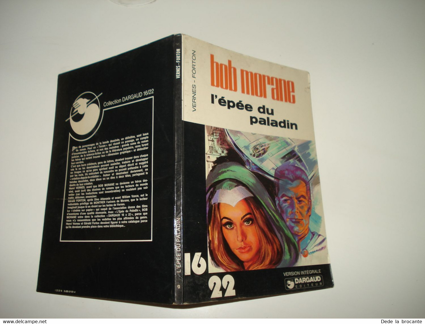 C28 / Bob Morane 8 - L'épée Du Paladin " - Format 16 / 22 Dargaud N° 3 - 1977 - Bob Morane