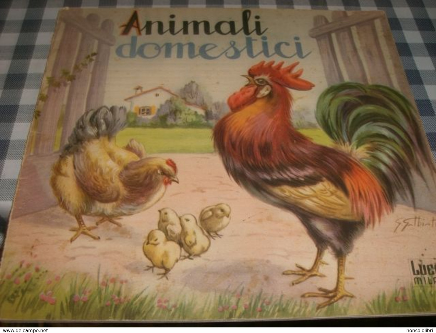 LIBRETTO ANIMALI DOMESTICI -EDIZIONE LUCCHI -ILLUSTRAZIONI DI GALBIATI - Novelle, Racconti