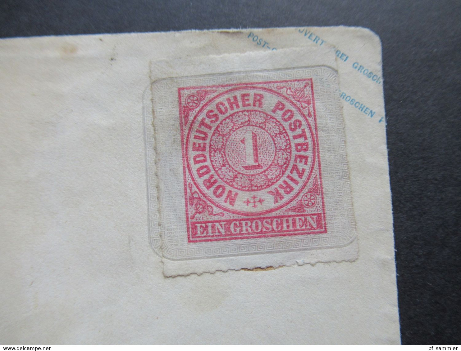 AD NDP Um 1862 1 Gr Auf Umschlägen Von Oldenburg U 15 B Ungebraucht - Postal  Stationery