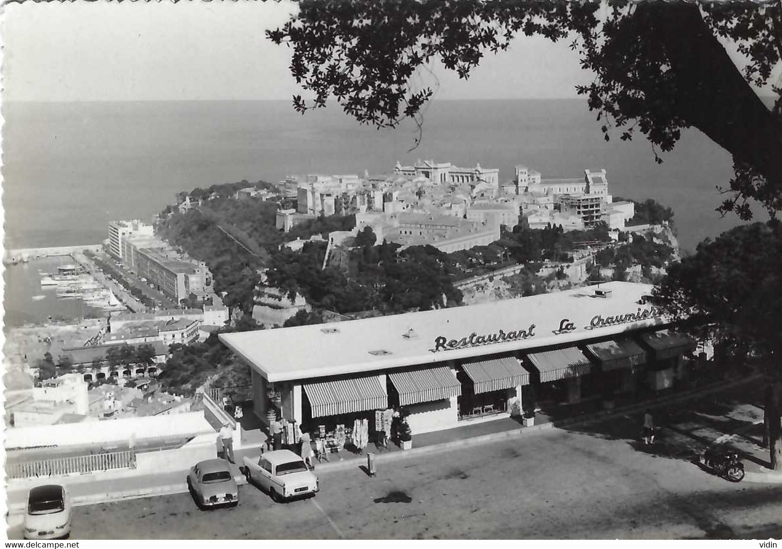 MONACO MONTE-CARLO Restaurant LA CHAUMIERE Vue Sur Le Rocher - Cafés & Restaurants