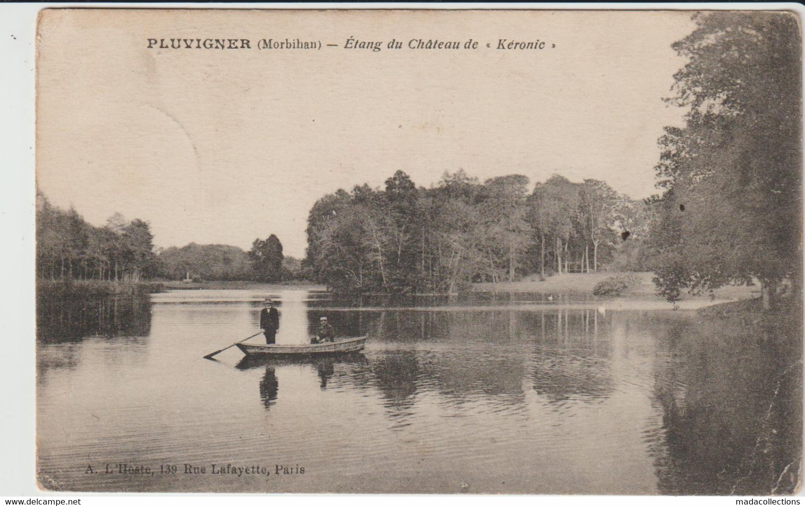 Pluvigner (56 - Morbihan) Etang Du Château De " Kéronic" - Pluvigner