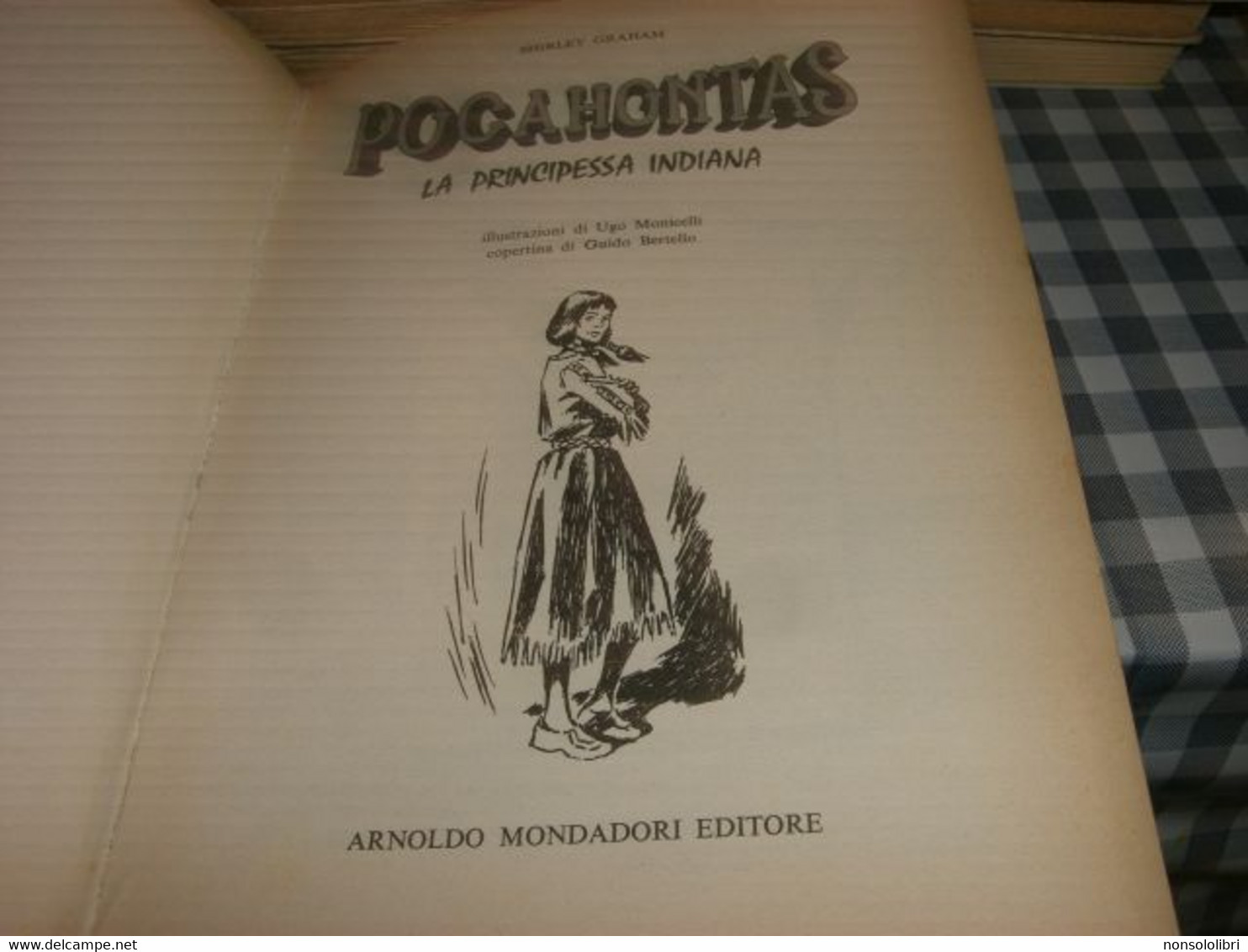 LIBRO POCAHONTAS -MONDADORI - Novelle, Racconti