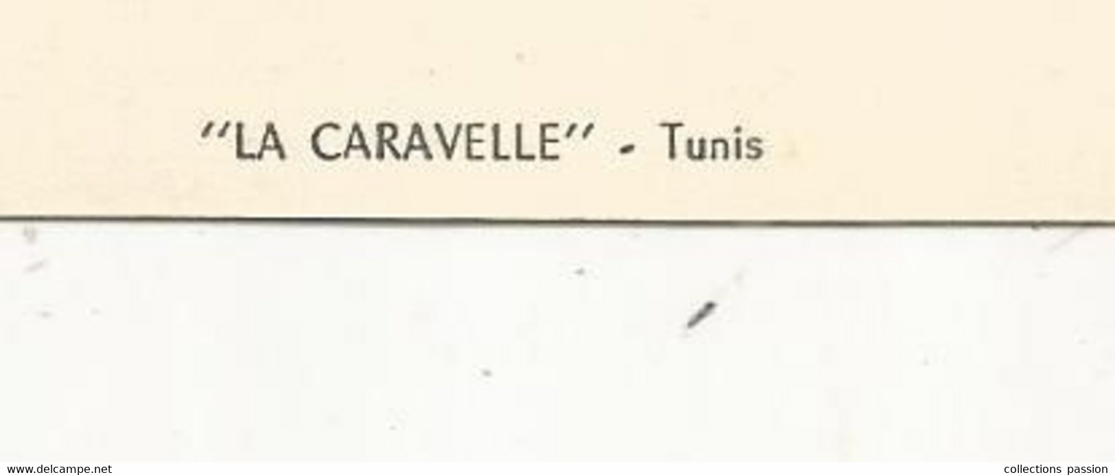 Carte Postale, TUNISIE,journée Nationale Du Timbre ,1 Er Jour ,FDC, TUNIS ,16 Avril 1960 , Aviation,avion, La Caravelle - Tunisia