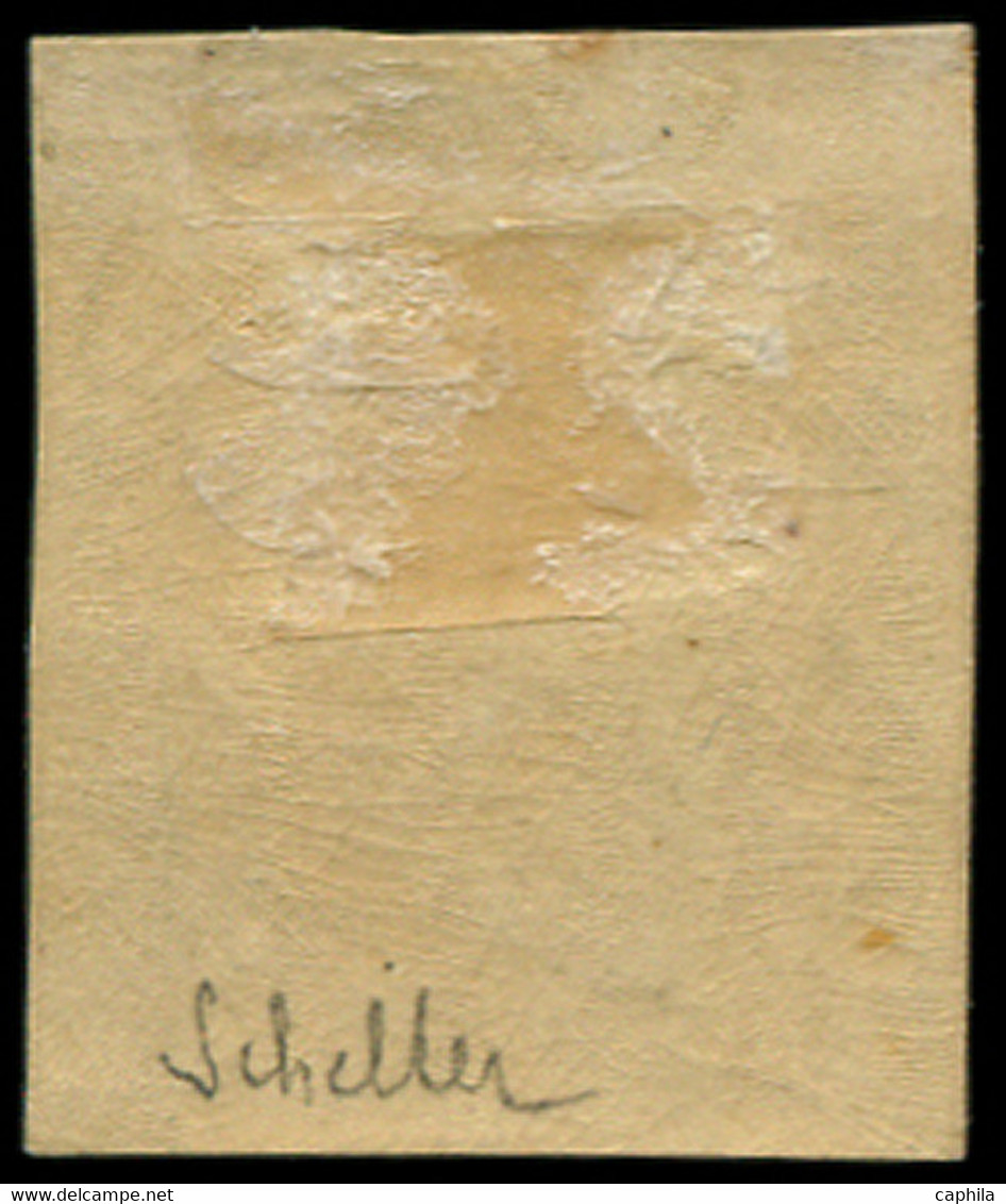 * FRANCE - Poste - 13A, Type I, Signé Scheller: 10c. Brun-clair - 1853-1860 Napoleon III