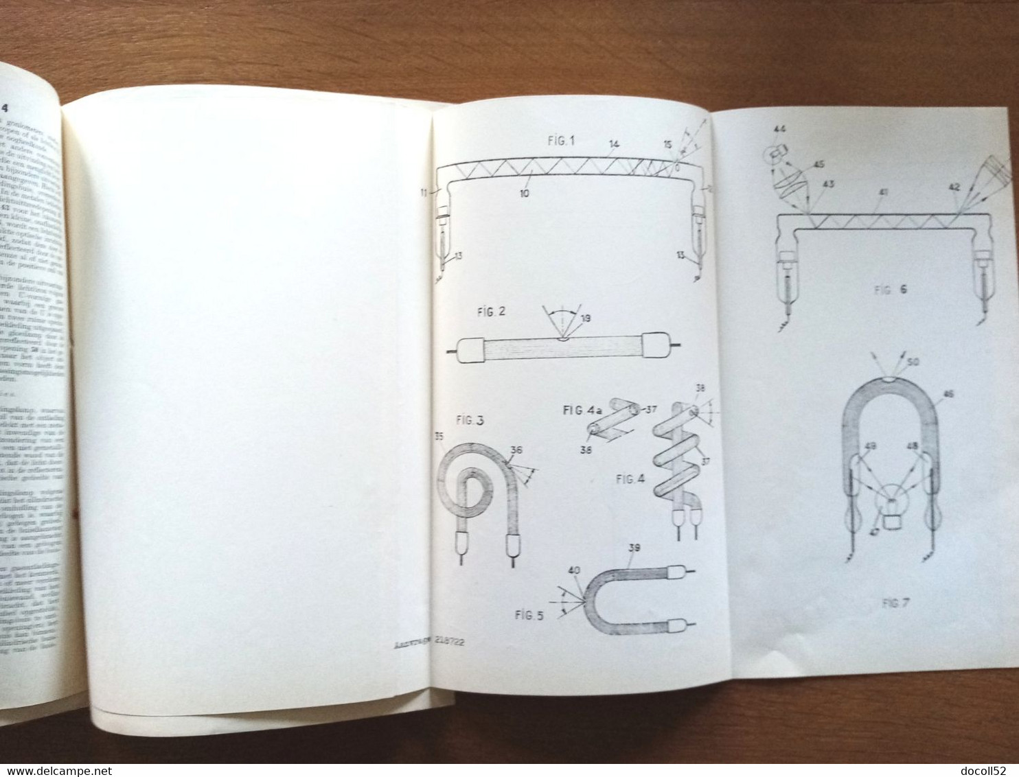 PAYS-BAS BREVET D'INVENTION CNRS " CENTRE NATIONAL DE LA RECHERCHE SCIENTIFIQUE " 1957 6 PAGES DE PLANS 295MMX208MM - Diplômes & Bulletins Scolaires