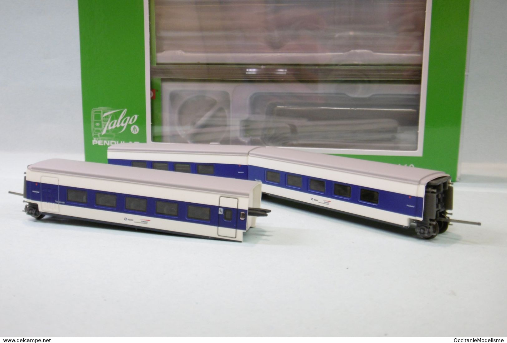 Arnold - Coffret 3 VOITURES TALGO Trenhotel Francisco De Goya SNCF RENFE ép. V Réf. HN4356 Neuf NBO N 1/160 - Wagons Voor Passagiers