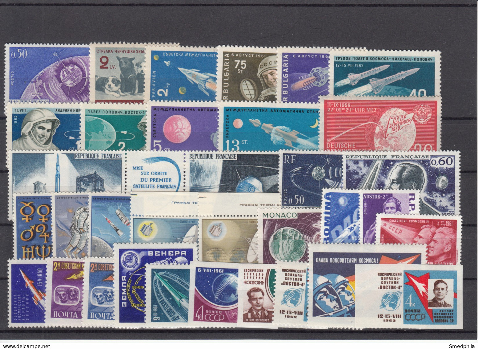 Space - Lot MNH ** Stamps - Sammlungen