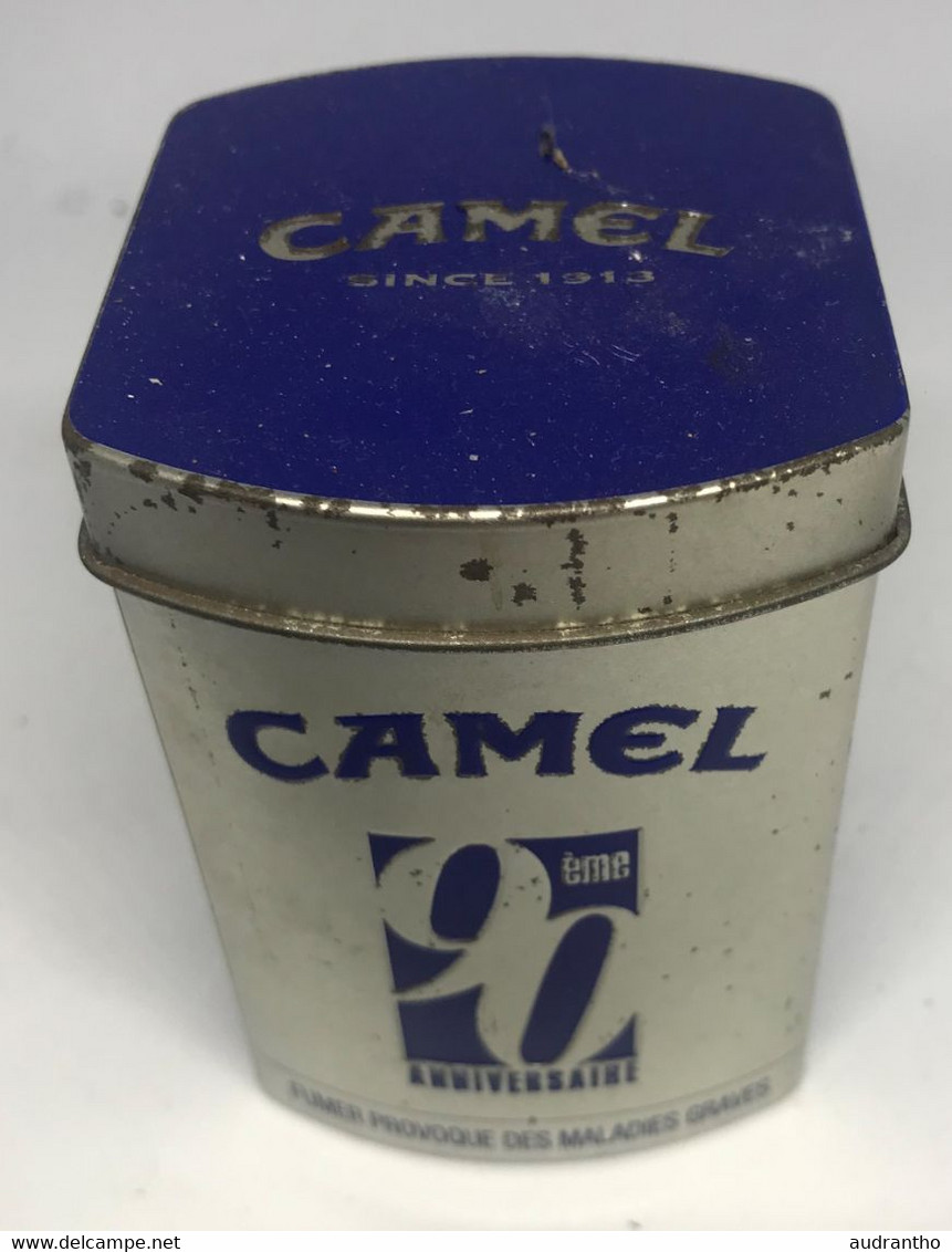 Boîte En Métal De Collection à Tabac - Cigarettes CAMEL - 90ème Anniversaire - Boîtes