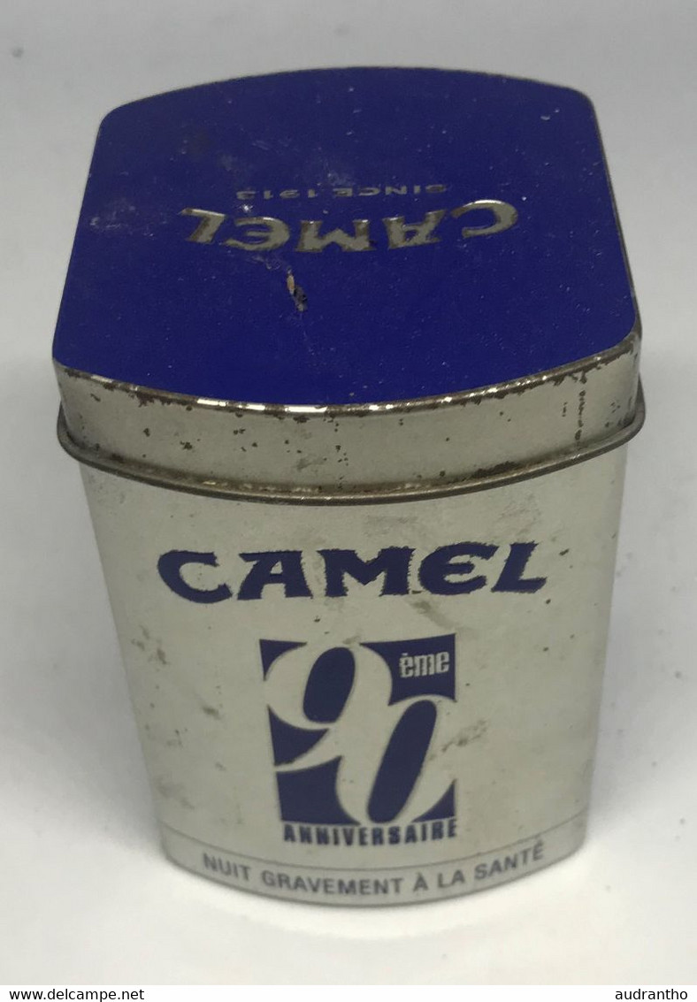 Boîte En Métal De Collection à Tabac - Cigarettes CAMEL - 90ème Anniversaire - Boîtes
