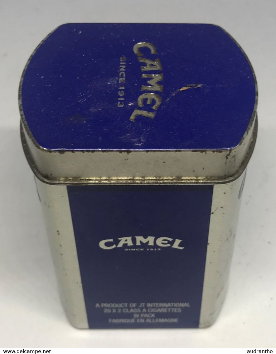 Boîte En Métal De Collection à Tabac - Cigarettes CAMEL - 90ème Anniversaire - Boîtes