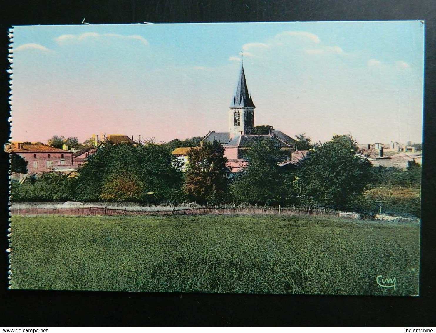 BRIOUX SUR BOUTONNE                            VUE SUR LE BOURG - Brioux Sur Boutonne