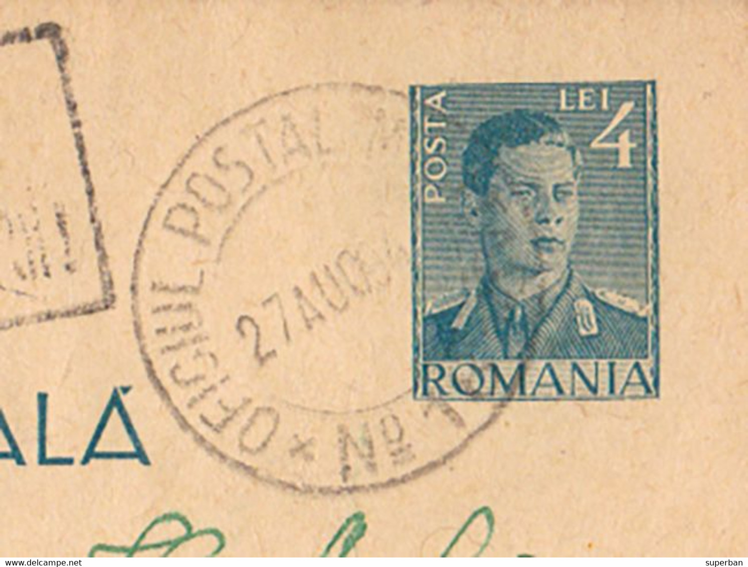 ROMANIA : CARTE ENTIER POSTAL / STATIONERY POSTCARD - MAILED By MILITARY POST : O. P. M. Nr. 18 - 1941 (ak653) - 2. Weltkrieg (Briefe)