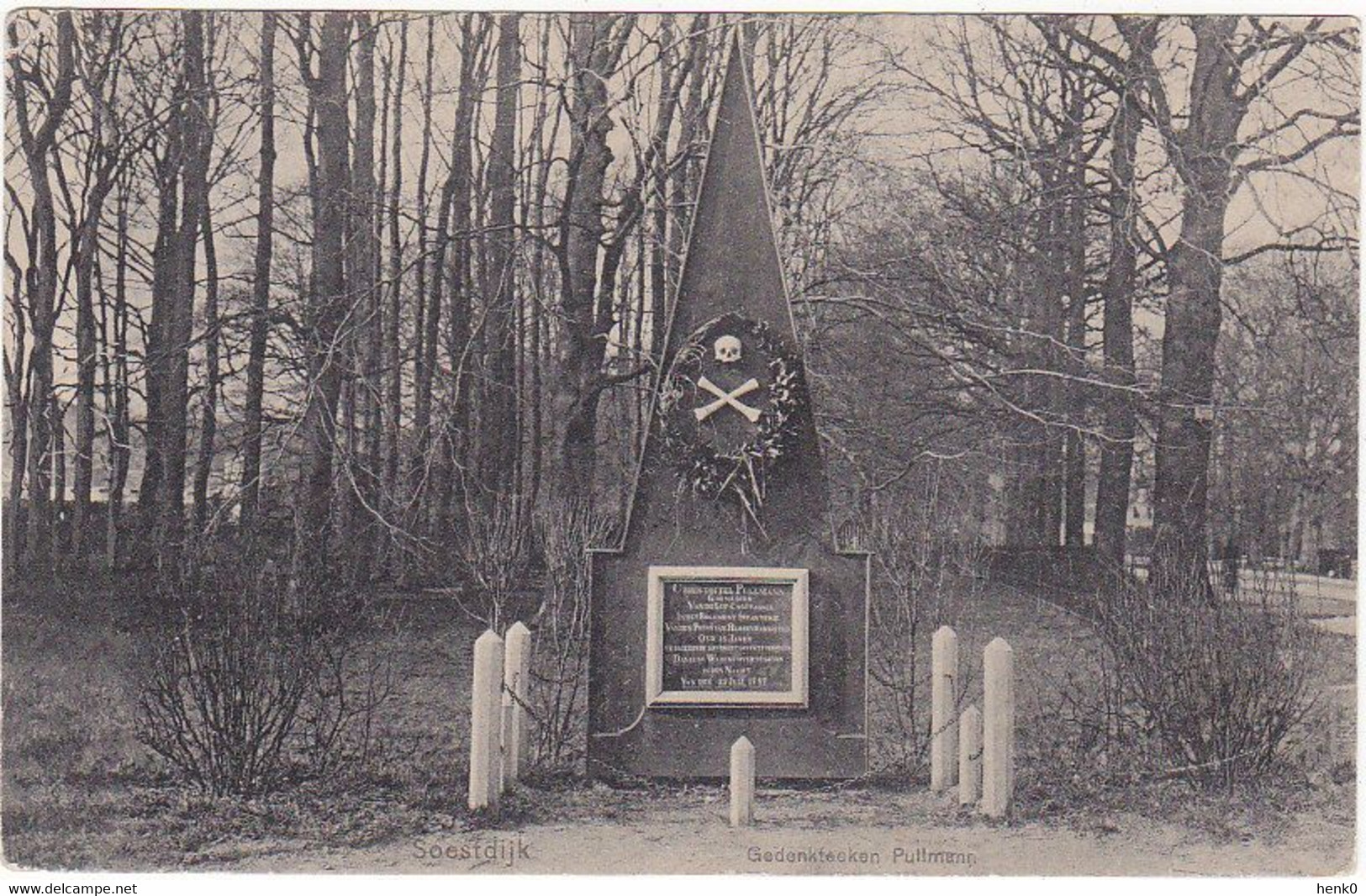 Soestdijk Monument Christoffel Pullmann B844 - Soestdijk