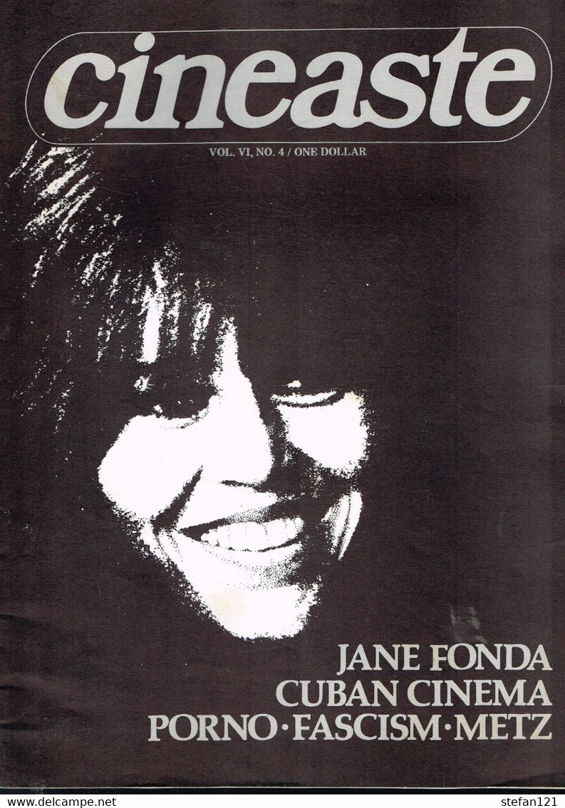 Cinéaste - 1975 - Vol VI, N° 4 - Jane Fonda - Andere & Zonder Classificatie