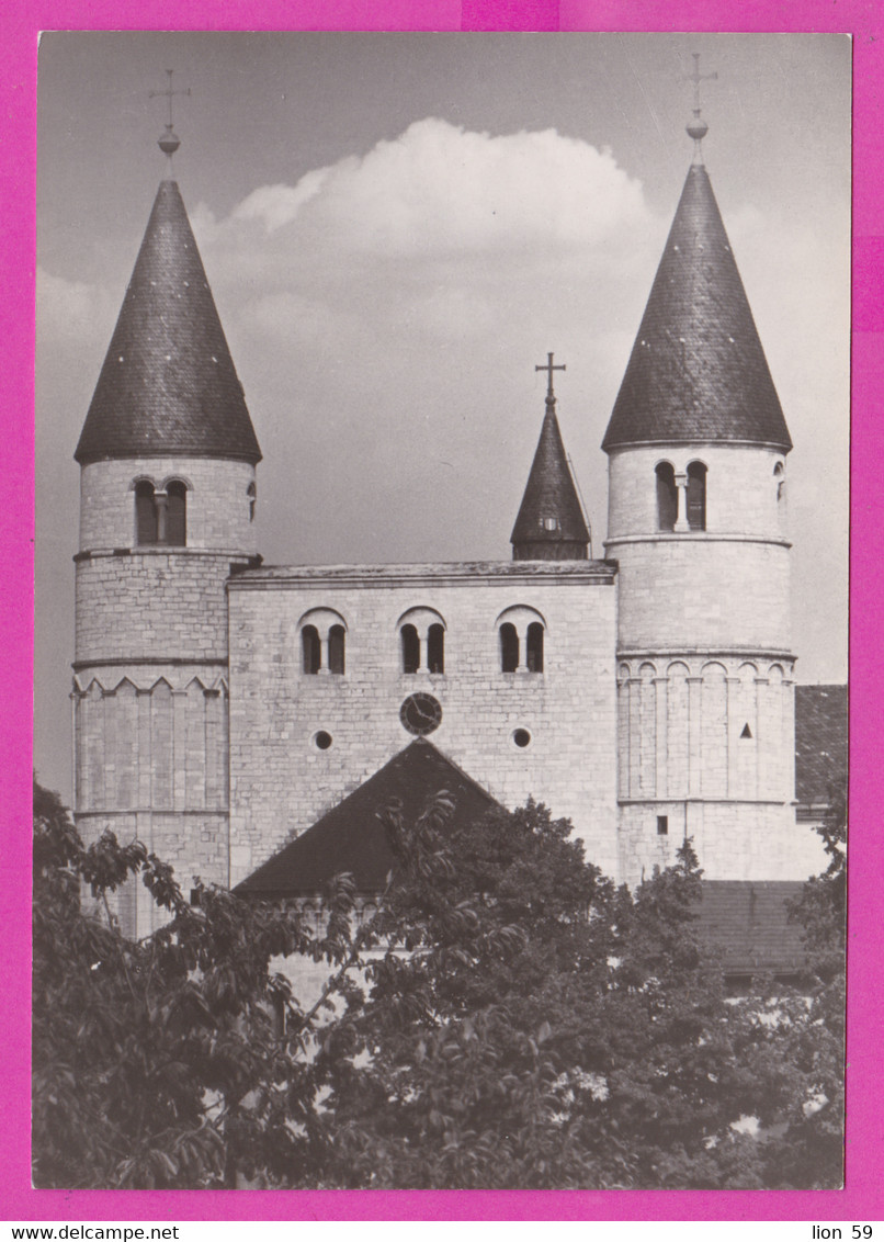 282749 / Germany - Gernrode Harz Stiftskirche St. Cyriakus - Handabzug Foto-Kittel Quedlinburg PC Deutschland - Quedlinburg