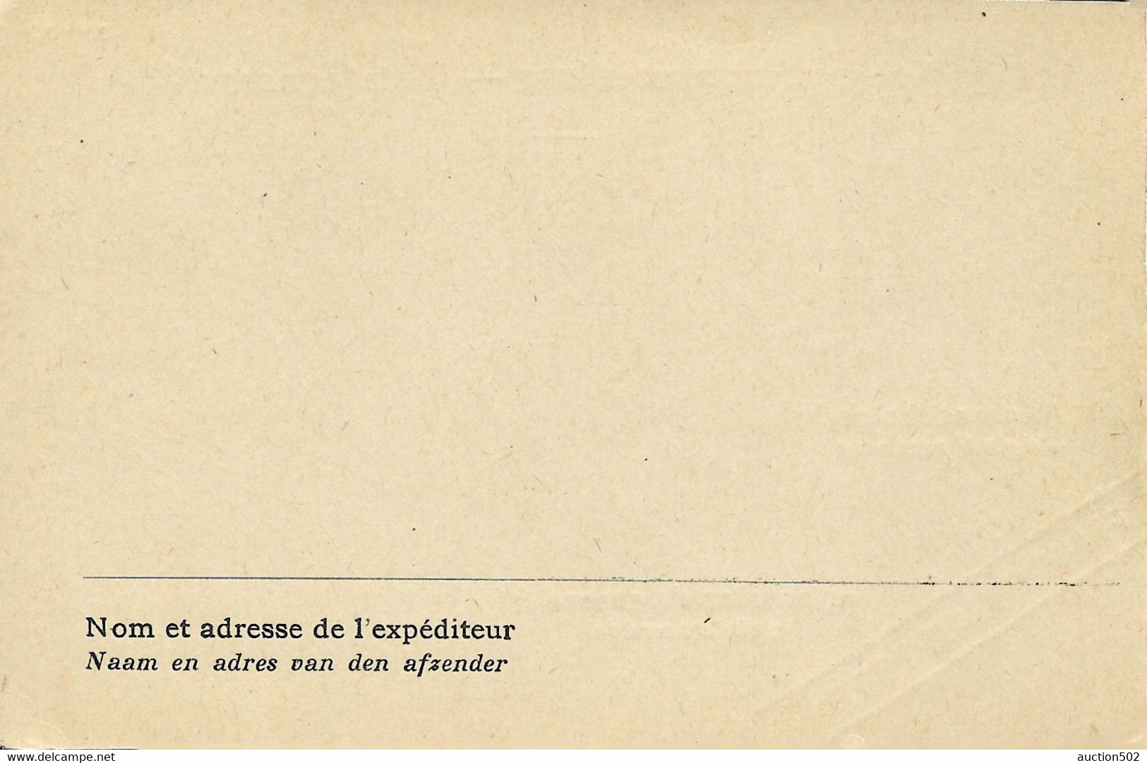 2436PR/  Kriegsgefangenensendung Geinterneerd  Régiment Belge / PDG Franchise De Port CP Neuve - Prisonniers