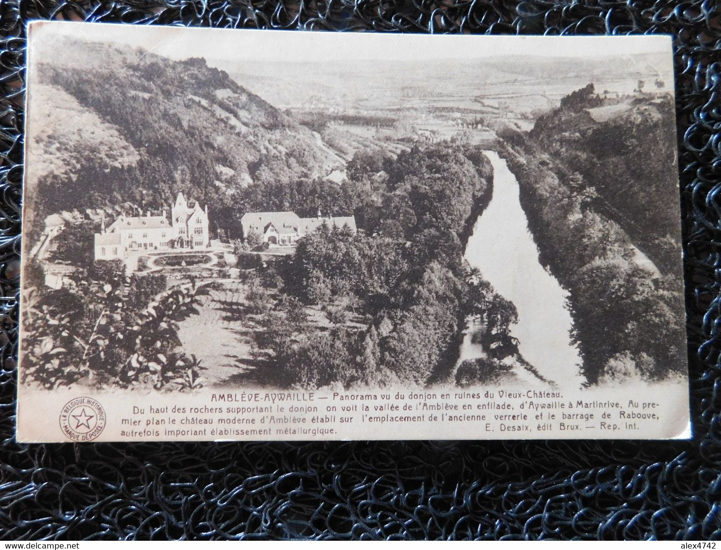 Amblève - Aywaille, Panorama Vu Du Donjon En Ruine Du Vieux Château  (F14) - Aywaille