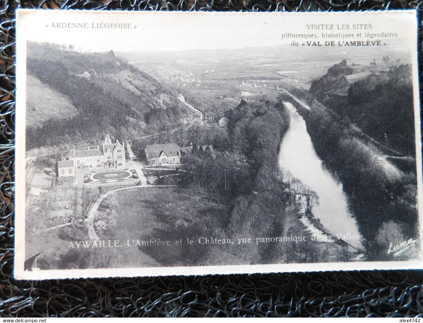 Aywaille, L'Amblève Et La Château, Vue Panoramique De La Vallée  (F14) - Aywaille