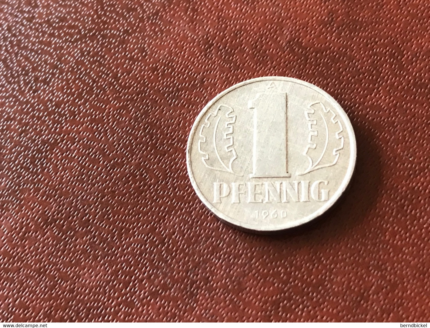 Münze Münzen Umlaufmünze Deutschland DDR 1 Pfennig 1960 - 1 Pfennig