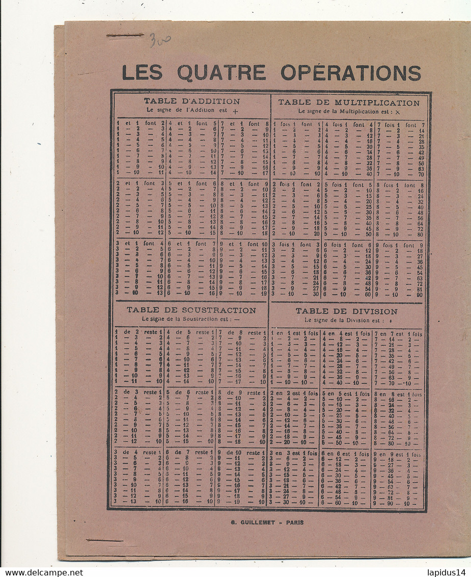 PR 264  /   PROTEGE CAHIER   QUINTONINE DONNE LA BONNE MINE   (24,00 Cm X 18,00 Cm) - Liqueur & Bière